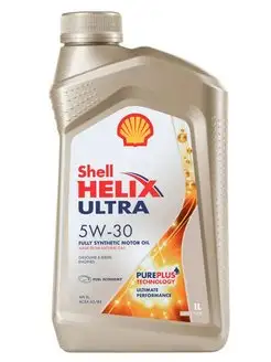 Масло моторное синтетическое 5W-30 Shell Helix Ultra 1л